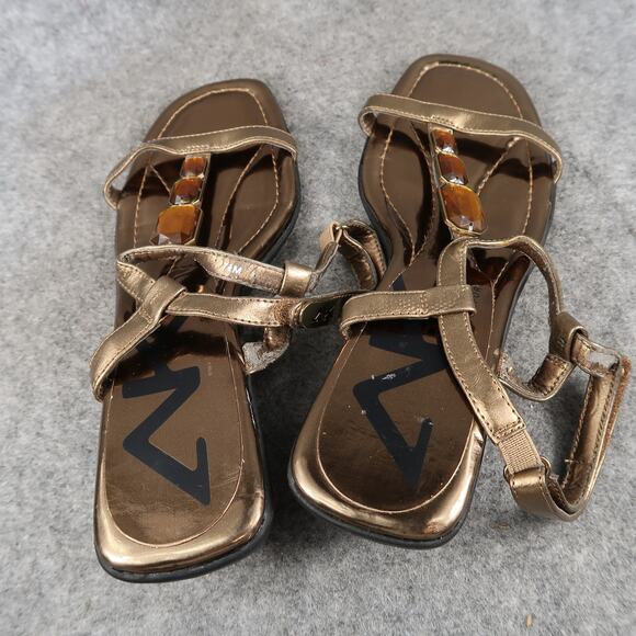 Anne Klein Shoes Womens 7.5 Dress Sandals Wedge Adjustable Strap Open Toe Maloah - Picture 13 of 14